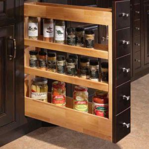 BASE ORGANIZER PULL OUT SPICE DRAWER