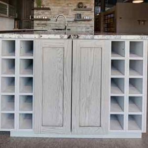 MODERN WHITE WINE RACKS